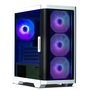 Zalman M4 WHITE Carcasa de Ordenador Mini Tower Negra, Blanca