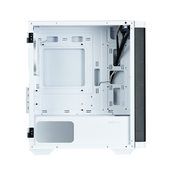 Zalman M4 WHITE Carcasa de Ordenador Mini Tower Negra, Blanca