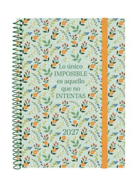 Finocam Agenda Anual 2027 Trendy Design Collection con Espiral