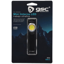 GSC Evolution Mini linterna de trabajo LED COB ultrafina 5W