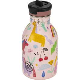 24Bottles Kids Bottle Magic Friends, 250 ml, Rosa