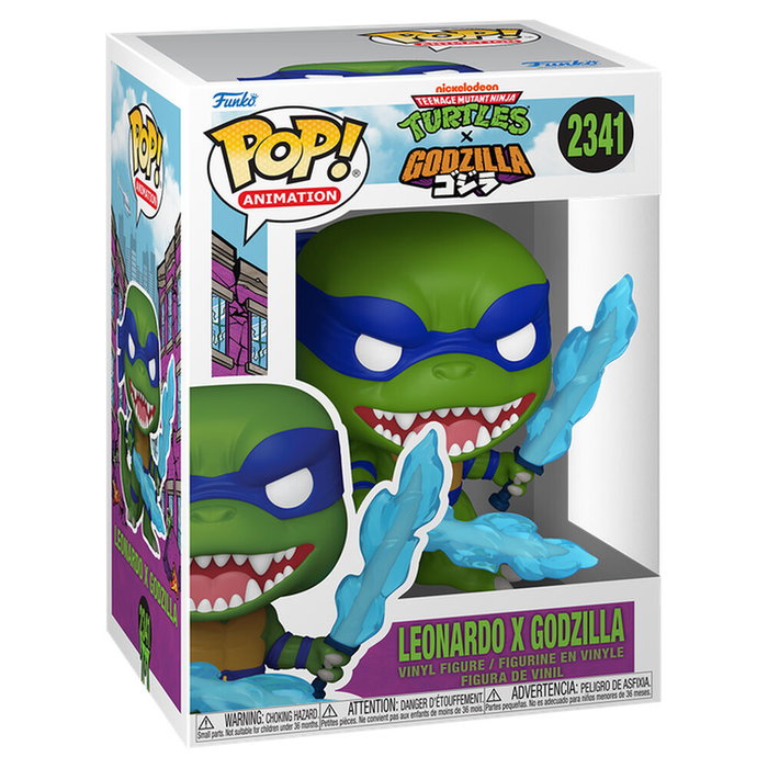 Funko Figura POP! Teenage Mutant Ninja Turtles x Godzilla Leonardo X Godzilla