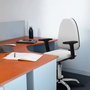 PIQUERAS Y CRESPO Silla de oficina Aýna Azul marino con Base cromada