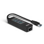 Lindy 43176 Hub USB 3.2 Gen 1 Type-A 5000 Mbit/s Negro
