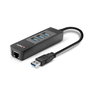 Lindy 43176 Hub USB 3.2 Gen 1 Type-A 5000 Mbit/s Negro