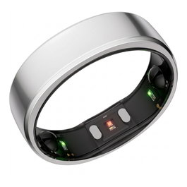 RingConn Smart Ring Gen2 Anillo Inteligente Fitness y Sueño, Talla 9, Plata, Resistente Agua IP68