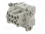 ILME CCEF 06 Plantilla de Contacto HDC Hembra 6 Pines
