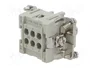 ILME CCEF 06 Plantilla de Contacto HDC Hembra 6 Pines