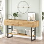 Hanah Home Ml23-A Recibidor Pino Atlántico, Tablero Partículas Melaminado, 138.8x75.7x43 cm