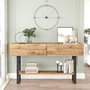 Hanah Home Ml23-A Recibidor Pino Atlántico, Tablero Partículas Melaminado, 138.8x75.7x43 cm