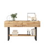 Hanah Home Ml23-A Recibidor Pino Atlántico, Tablero Partículas Melaminado, 138.8x75.7x43 cm
