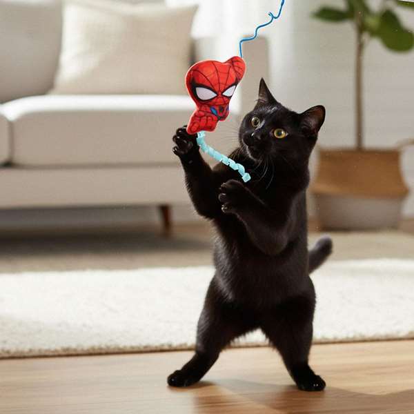 Cerdá Varita para gato Spiderman 9.0 x 46.0 x 4.0 cm Edad mínima 36 meses Rojo Cerdá Varita para gato Spiderman 9.0 x 46.0 x 4.0 cm Edad mínima 36 meses Rojo