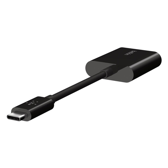 Belkin RockStar Adaptador USB-C de Audio y Carga F7U081BTBLK Negro Belkin RockStar Adaptador USB-C de Audio y Carga F7U081BTBLK Negro