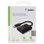 Belkin RockStar Adaptador USB-C de Audio y Carga F7U081BTBLK Negro