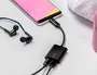 Belkin F7U081BTBLK Adaptador USB-C de Audio y Carga, Negro