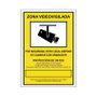 DUVER Señal 839 Plástico 297x210 mm Zona Videovigilada