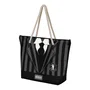 Karactermania Bolso de Playa Miércoles Soleil Uniform Negro