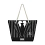 Karactermania Bolso de Playa Miércoles Soleil Uniform Negro
