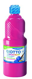 Tempera Acrilica Giotto 500 Ml Magenta