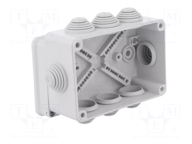 ELEKTRO-PLAST NASIELSK Caja de conexiones IP55 gris ELEKTRO-PLAST NASIELSK Caja de conexiones IP55 gris