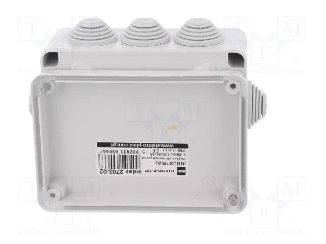 ELEKTRO-PLAST NASIELSK Caja de conexiones IP55 gris ELEKTRO-PLAST NASIELSK Caja de conexiones IP55 gris
