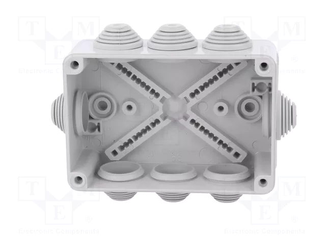 ELEKTRO-PLAST NASIELSK Caja de conexiones IP55 gris ELEKTRO-PLAST NASIELSK Caja de conexiones IP55 gris