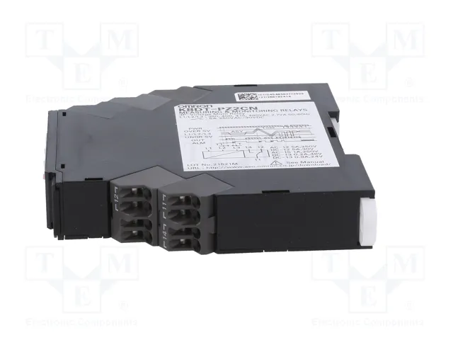 OMRON Relé de monitorización de tensión K8DT-PZ2CN 3 x 380...480V AC OMRON Relé de monitorización de tensión K8DT-PZ2CN 3 x 380...480V AC