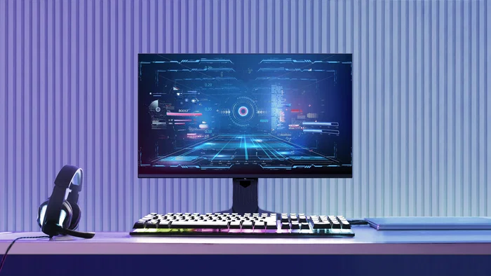 TCL Monitor Gaming TCL R83 27R83U 27" 4K UHD 160Hz 1ms Fast VA QLED G-SYNC Compatible FreeSync Premium Altura Ajustable Color Negro y Blanco