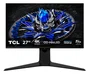 TCL Monitor Gaming TCL R83 27R83U 27" 4K UHD 160Hz 1ms Fast VA QLED G-SYNC Compatible FreeSync Premium Altura Ajustable Color Negro y Blanco