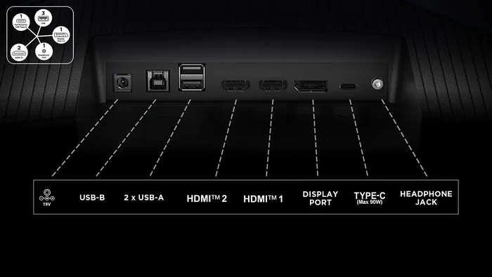 TCL Monitor Gaming TCL R83 27R83U 27" 4K UHD 160Hz 1ms Fast VA QLED G-SYNC Compatible FreeSync Premium Altura Ajustable Color Negro y Blanco