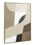 DKD Home Decor Cuadro Yute y PS Abstracto Surtido de 2 Piezas