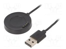 AKYGA Cable para cargar Xiaomi Amazfit Stratos 3, 1m, Negro
