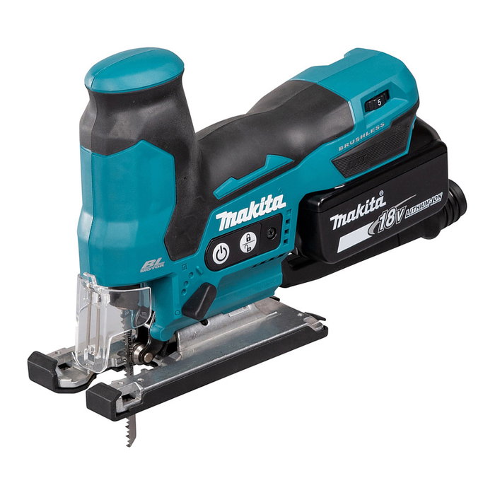 Makita DJV185RF1J Sierra de calar pendular inalámbrica con batería de 3.0 Ah Makita DJV185RF1J Sierra de calar pendular inalámbrica con batería de 3.0 Ah