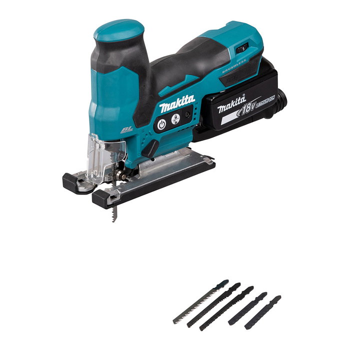 Makita DJV185RF1J Sierra de calar pendular inalámbrica con batería de 3.0 Ah Makita DJV185RF1J Sierra de calar pendular inalámbrica con batería de 3.0 Ah