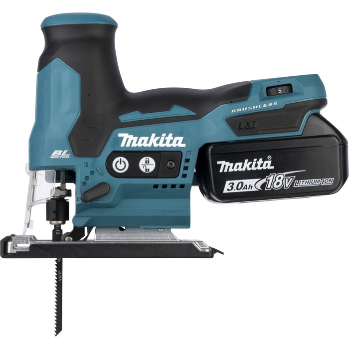Makita DJV185RF1J Sierra de calar pendular inalámbrica con batería de 3.0 Ah