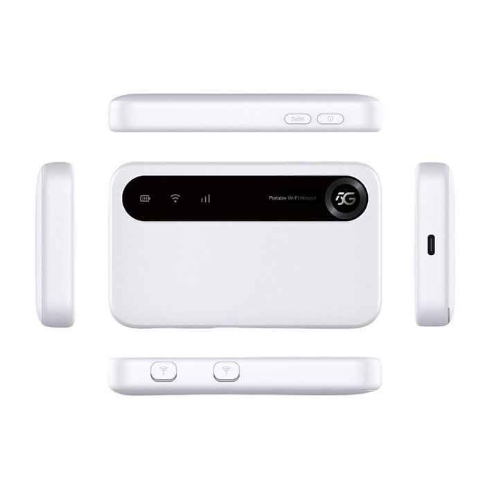 ZTE U50 Router Portátil 5G Wi-Fi 6 Blanco ZTE U50 Router Portátil 5G Wi-Fi 6 Blanco