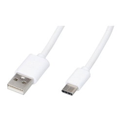 All Ride Cable USB-A a USB-C 1,2 m Blanco Cable de Carga y Datos