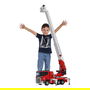 BRUDER Scania Super 560R Fire Engine, Camión de Bomberos con Escalera Giratoria, Bomba de Agua, Luz y Sonido, 1:16, Plástico