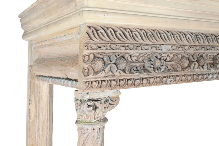 DKD Home Decor Banco de Mango Envejecido Natural DKD Home Decor Banco de Mango Envejecido Natural
