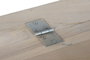 DKD Home Decor Banco de Mango Envejecido Natural