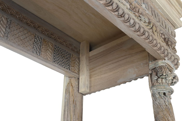 DKD Home Decor Banco de Mango Envejecido Natural DKD Home Decor Banco de Mango Envejecido Natural