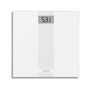 Laica Báscula de Baño Electrónica PS1054 Blanca, Peso Máximo 180 kg, Cristal Templado