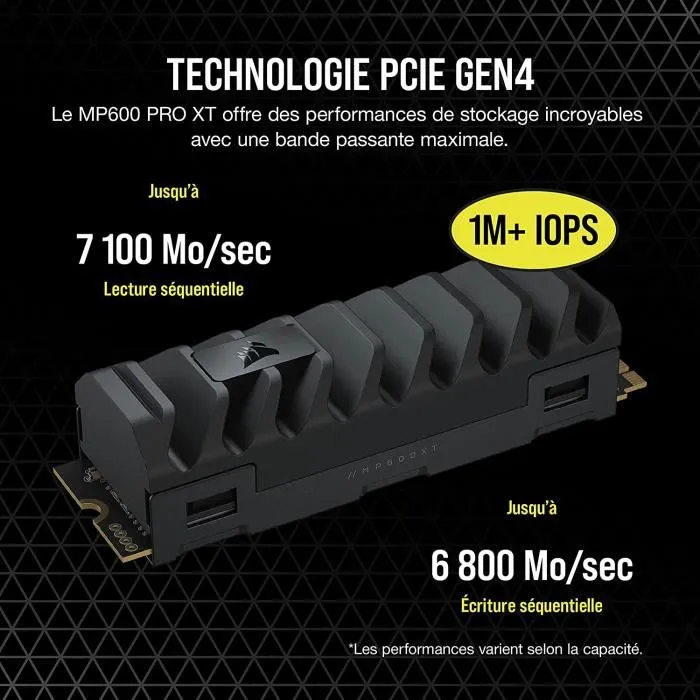 Corsair MP600 PRO XT 2 TB NVMe PCIe M.2