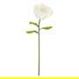 Flor Loto Blanco Artificial Decoración 55 X 55 X 130 cm