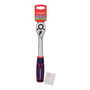 Workpro Llave de carraca ½ pulg, 72 dientes, mango ergonómico de goma, azul y rojo