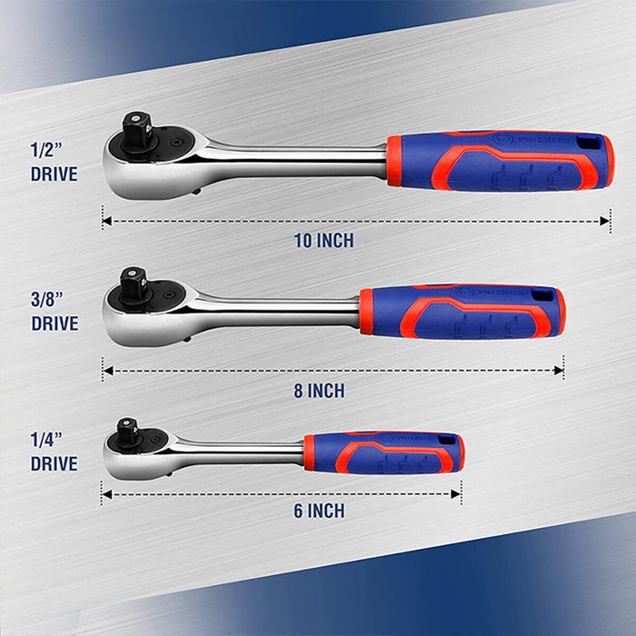 Workpro Llave de carraca 1/2 pulg, 72 dientes Workpro Llave de carraca 1/2 pulg, 72 dientes