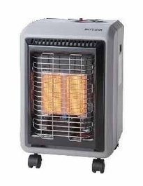 BUTSIR Estufa de Gas Infrarrojos Hogar Gris EBBC0027