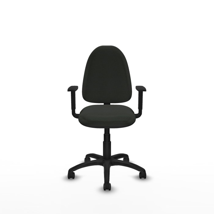 PIQUERAS Y CRESPO Silla de oficina Aýna con Brazos 1D Negra PIQUERAS Y CRESPO Silla de oficina Aýna con Brazos 1D Negra