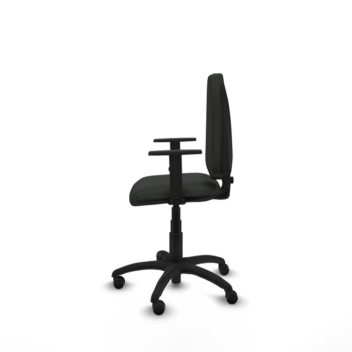 PIQUERAS Y CRESPO Silla de oficina Aýna con Brazos 1D Negra PIQUERAS Y CRESPO Silla de oficina Aýna con Brazos 1D Negra