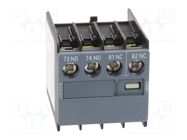 SIEMENS 3RH2911-1LA11 Contactores auxiliares S0, S00, S2